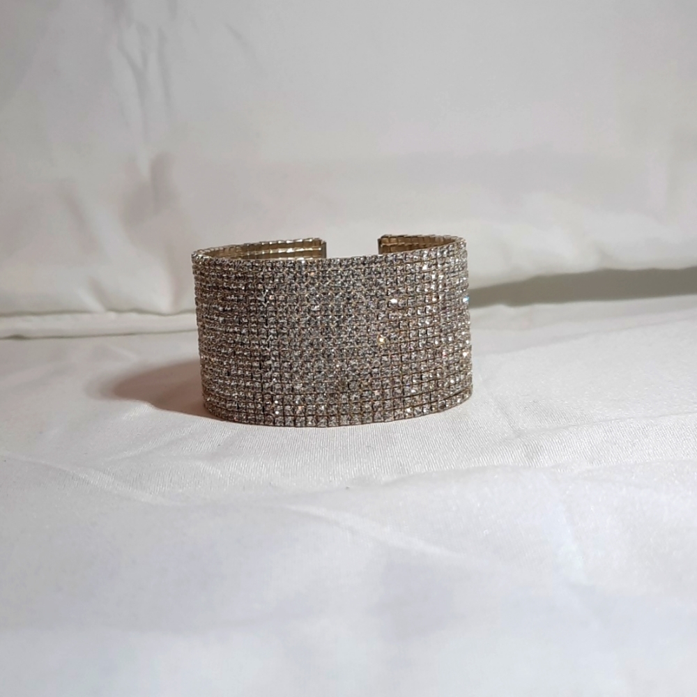 Windsor Rhinestone Cuff - Picture 2 of 4